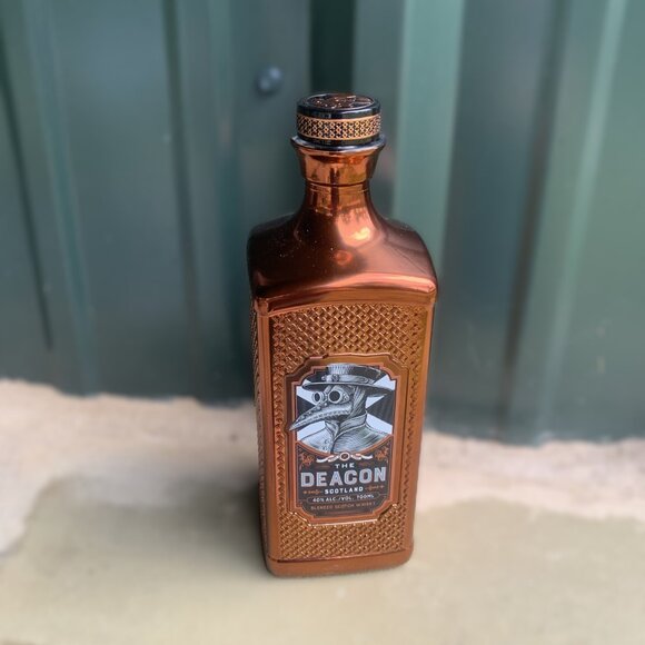 BOTTLE - EMPTY  - THE DEACON SCOTLAND Scotch Whisky 700ml - Copper Color - Picture 2 of 13